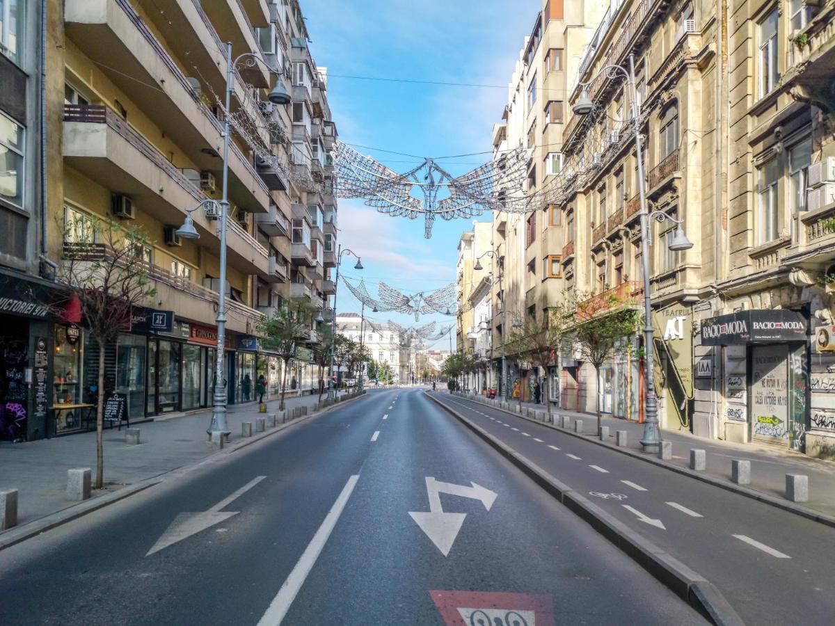 Victoriei Blue Apartment Bucureşti Ngoại thất bức ảnh