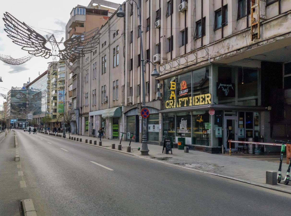 Victoriei Blue Apartment Bucureşti Ngoại thất bức ảnh